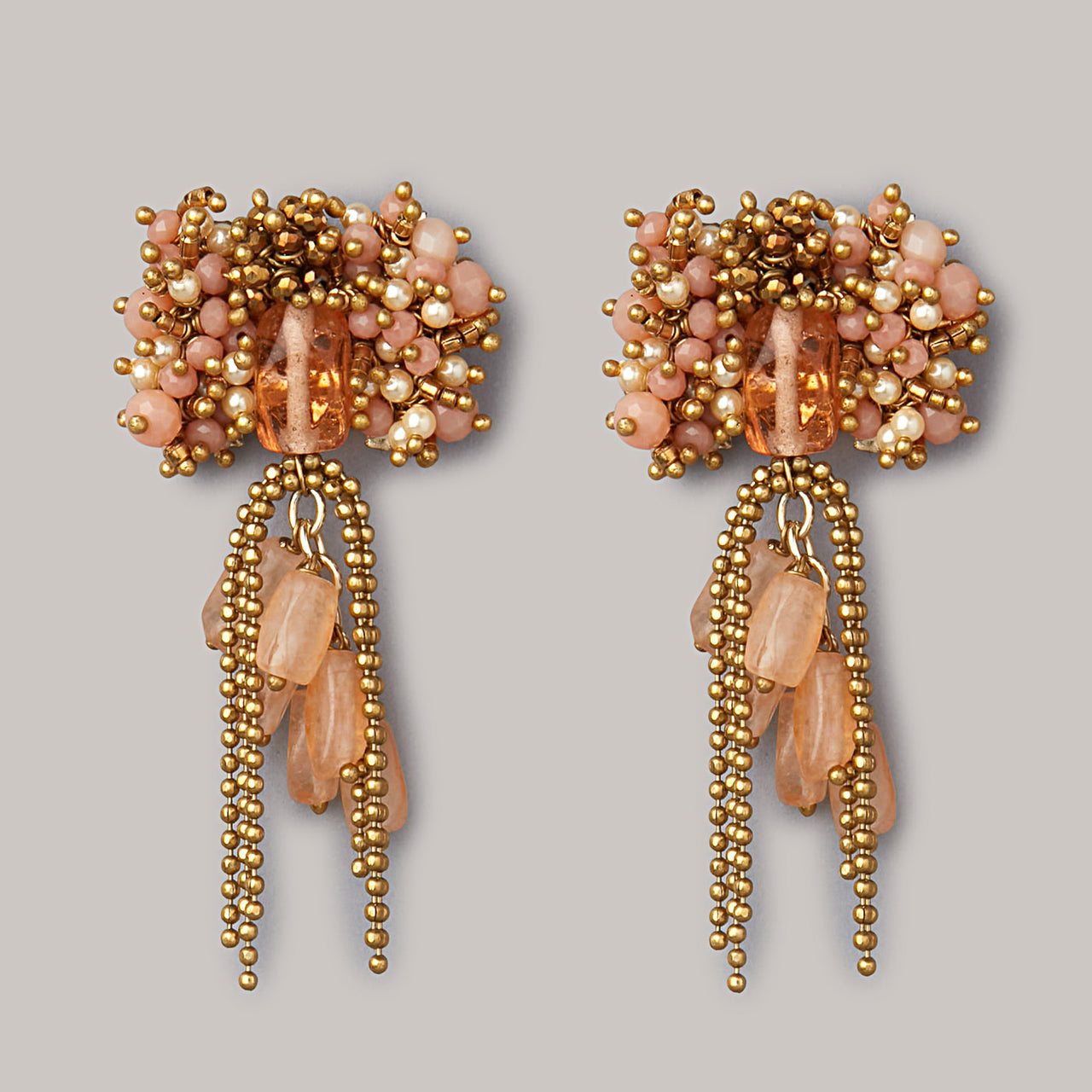 Buy YouBella Women Jewellery Earings Crystal Tassel Handmade Earrings for  Girls and Women (Wine) Online at Best Prices in India - JioMart.